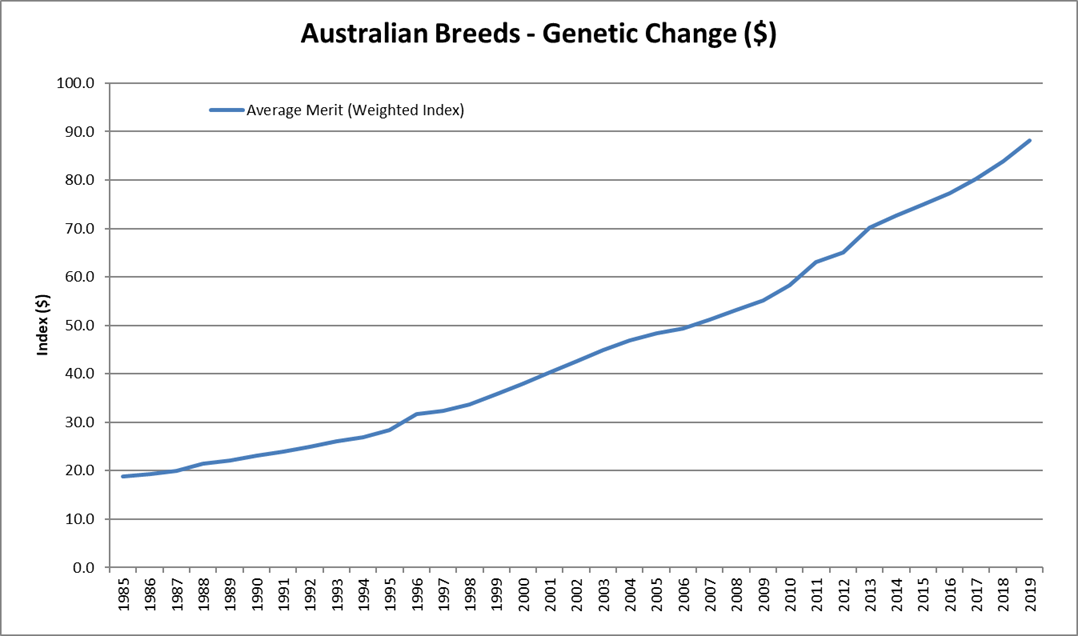 Cattle genetic change