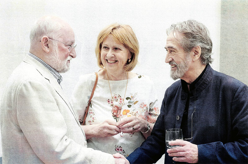 John Stinson, Ruth Wilkinson and Jordi Savall