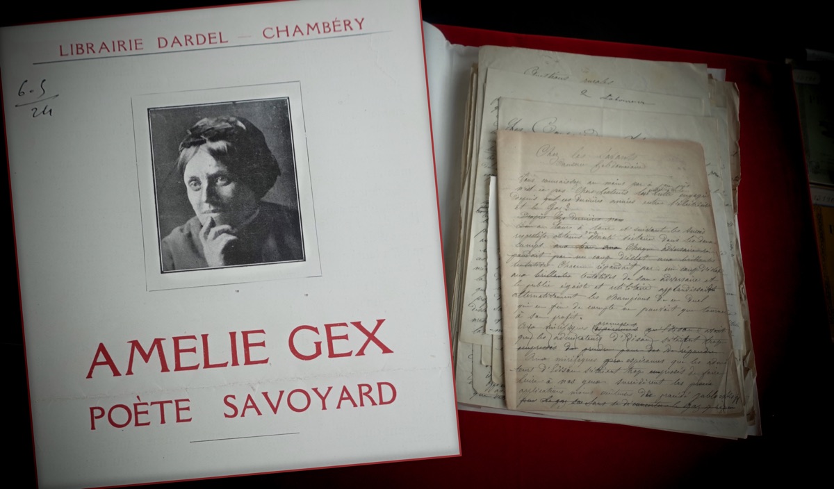 Composite image of Amélie Gex's work.