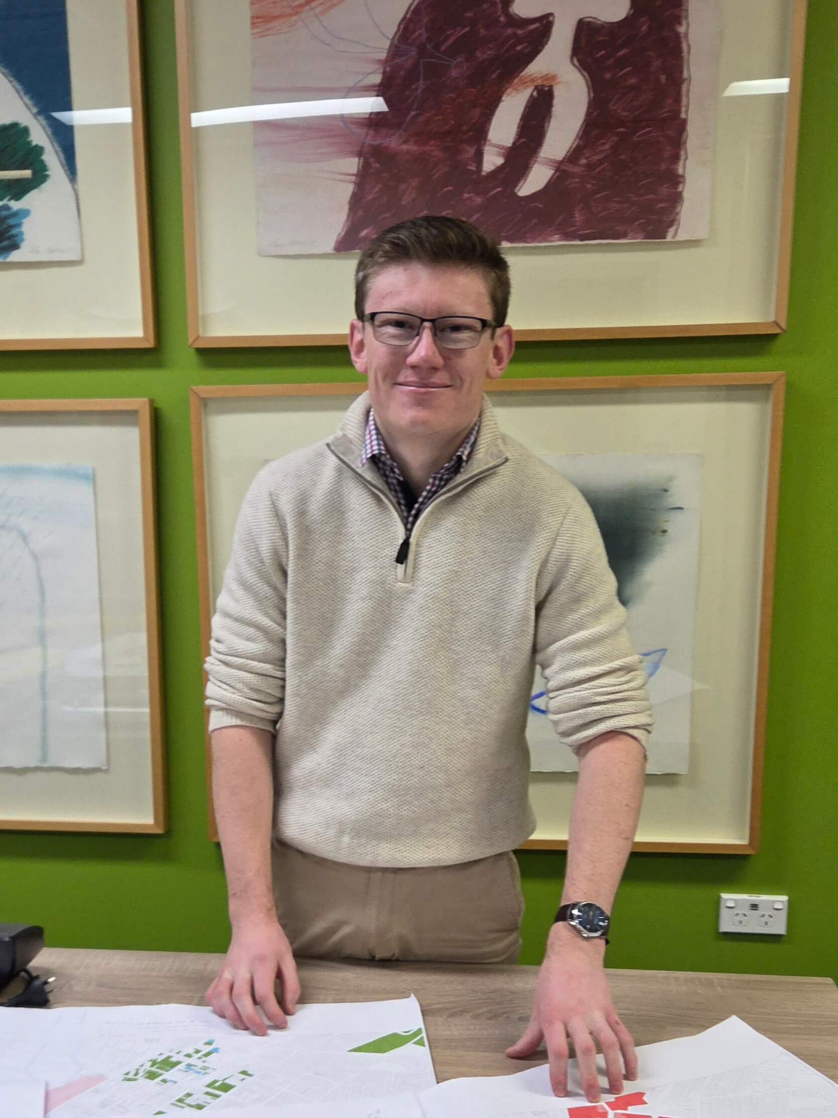 UNE Master of Urban and Regional Planning student Cory Roberts.