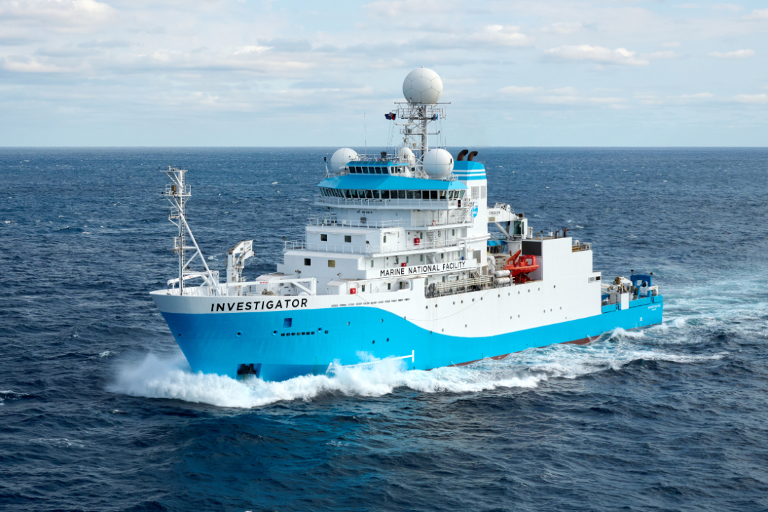 RV Investigator 2- credit CSIRO