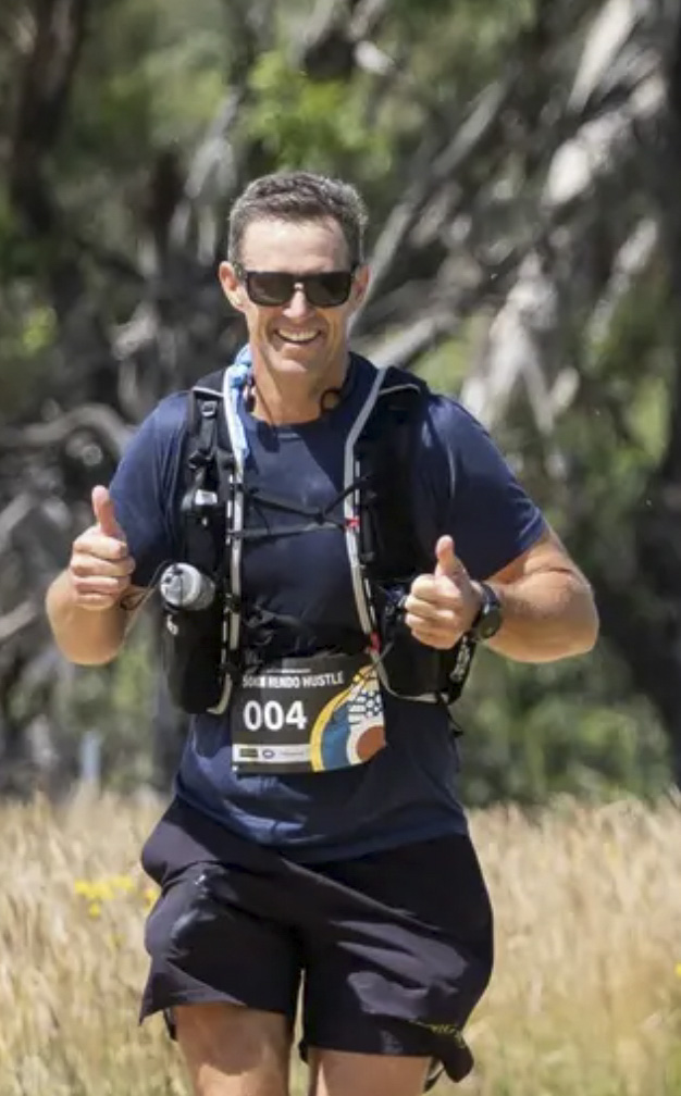 Mark McClelland running the Duval Dam Buster