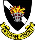 Earle Page College Crest with college motto "Each Prove Himself"
