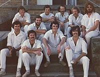 UNEX cricket squad 1974