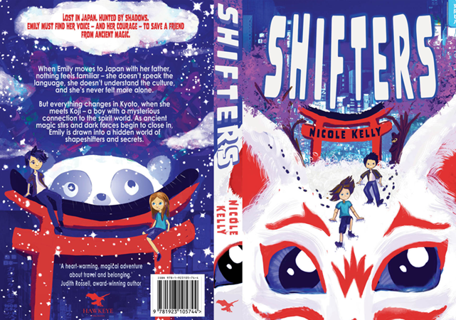 Cover art of middle-school novel by Nicole Kelly
