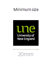 logo minimum size