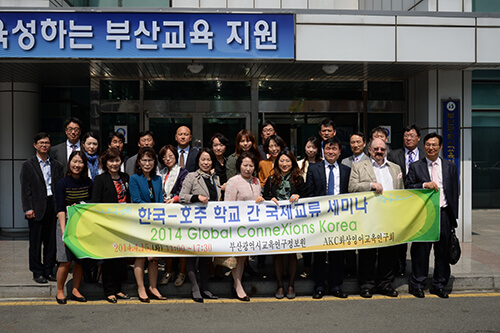 Participants attending  Global ConneXions Korea in April 2014 
