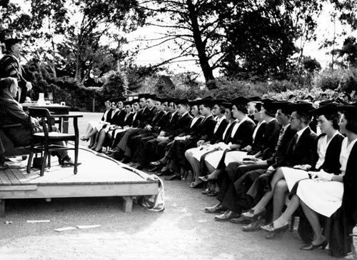 Matriculation ceremony, NEUC, 1939