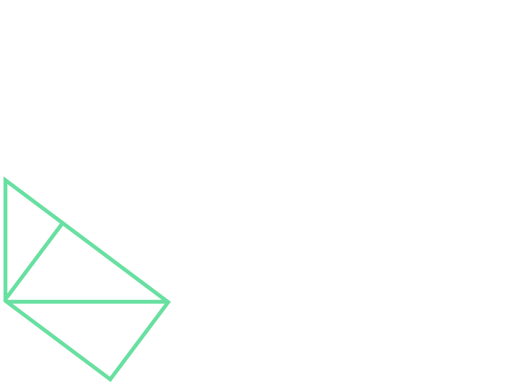 STEM_Q Logo using a white font with a complimentary green colour for the icon