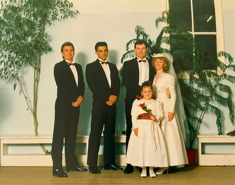 Norm and Trish Hall Wedding