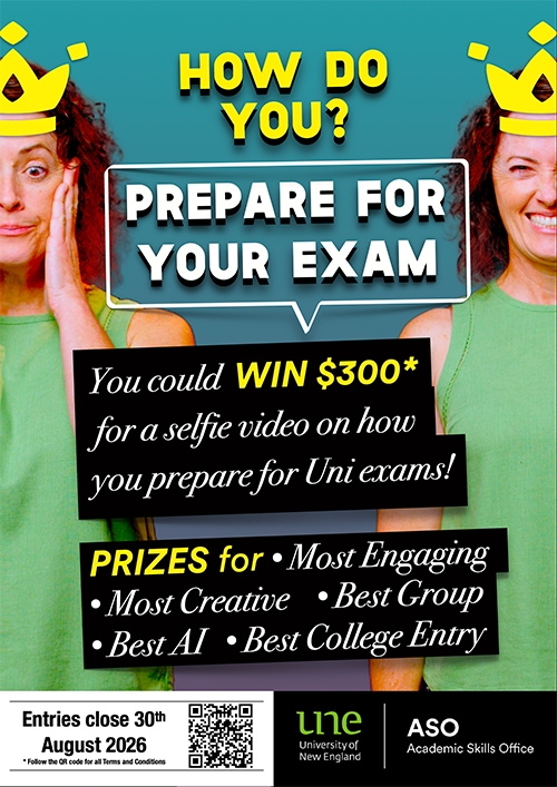 Exam Preparation Competition Poster