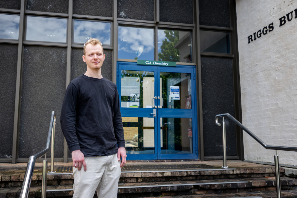 PhD student and lead author, Michael Foster.