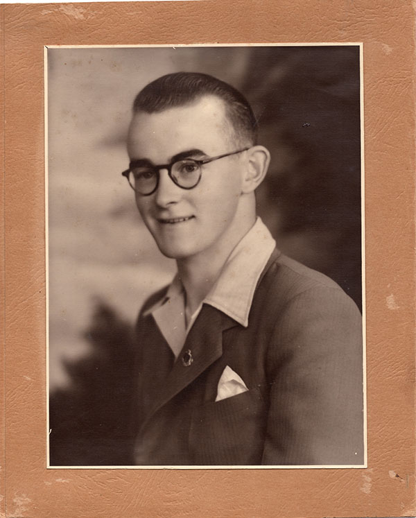 Geoffrey Walker in his younger days
