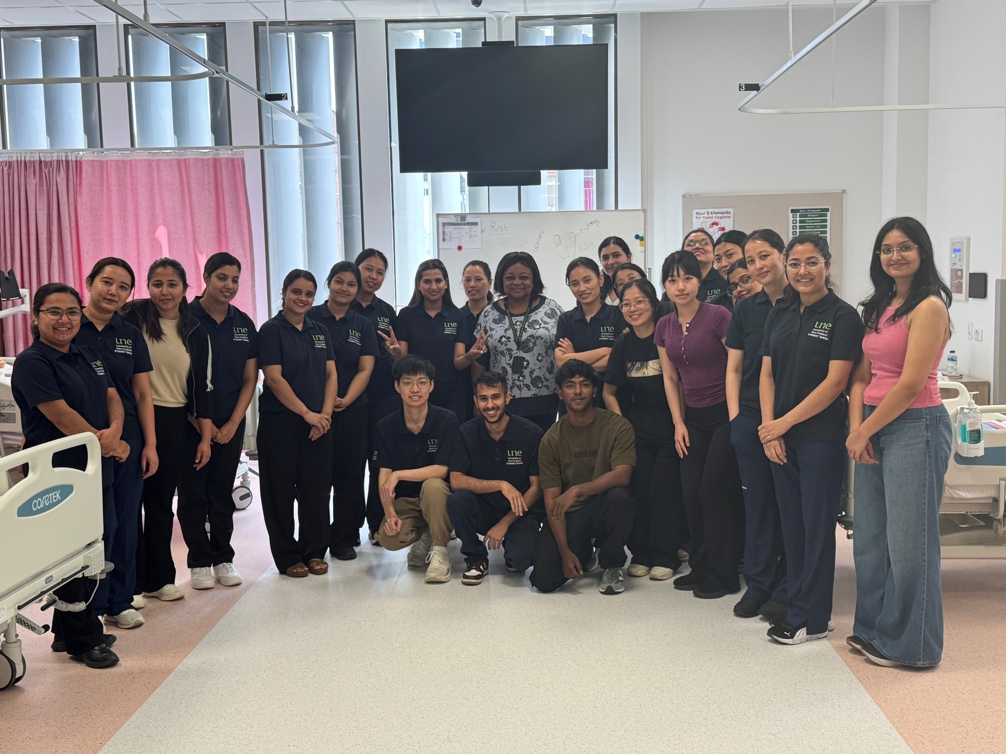 Sydney nursing students