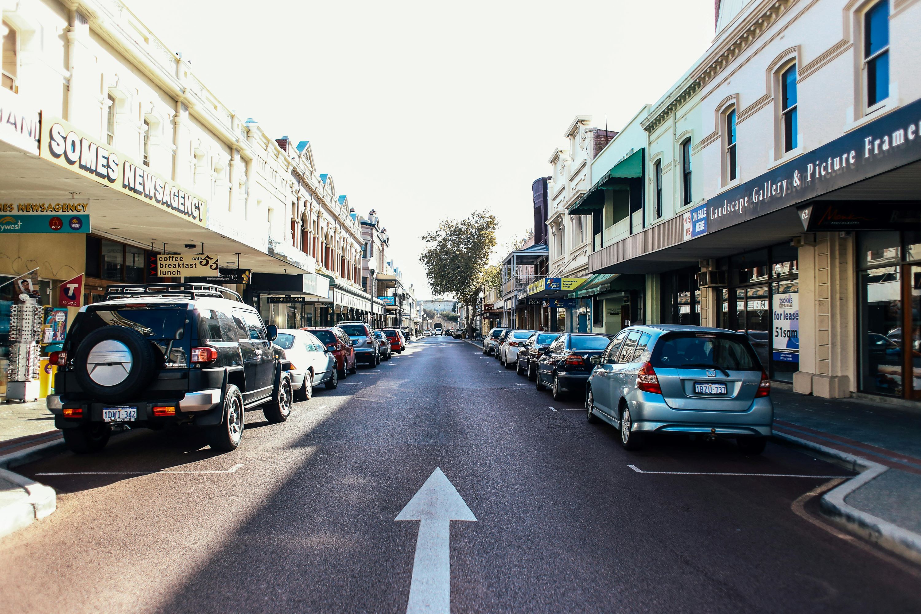 Image of a country town main street
