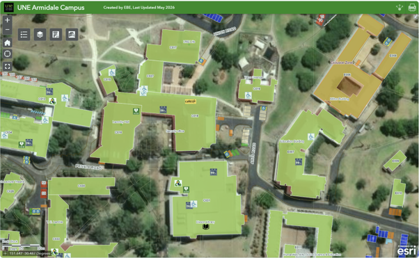 UNE Armidale Campus