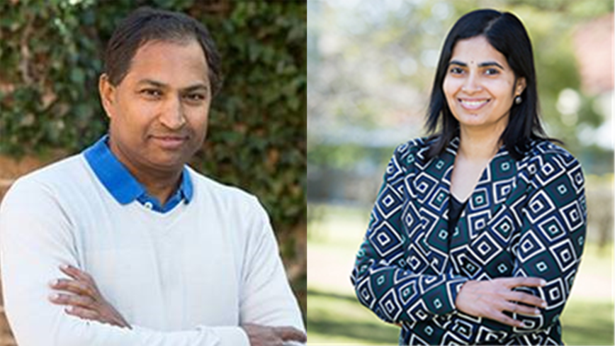 A/Prof Subba Yarram and Prof Sujana Adapa