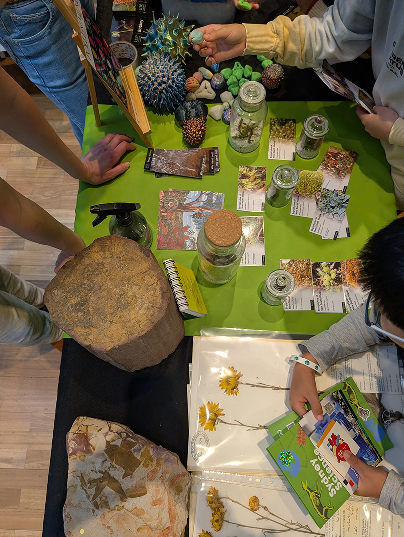 UNE Sydney Science Trail display