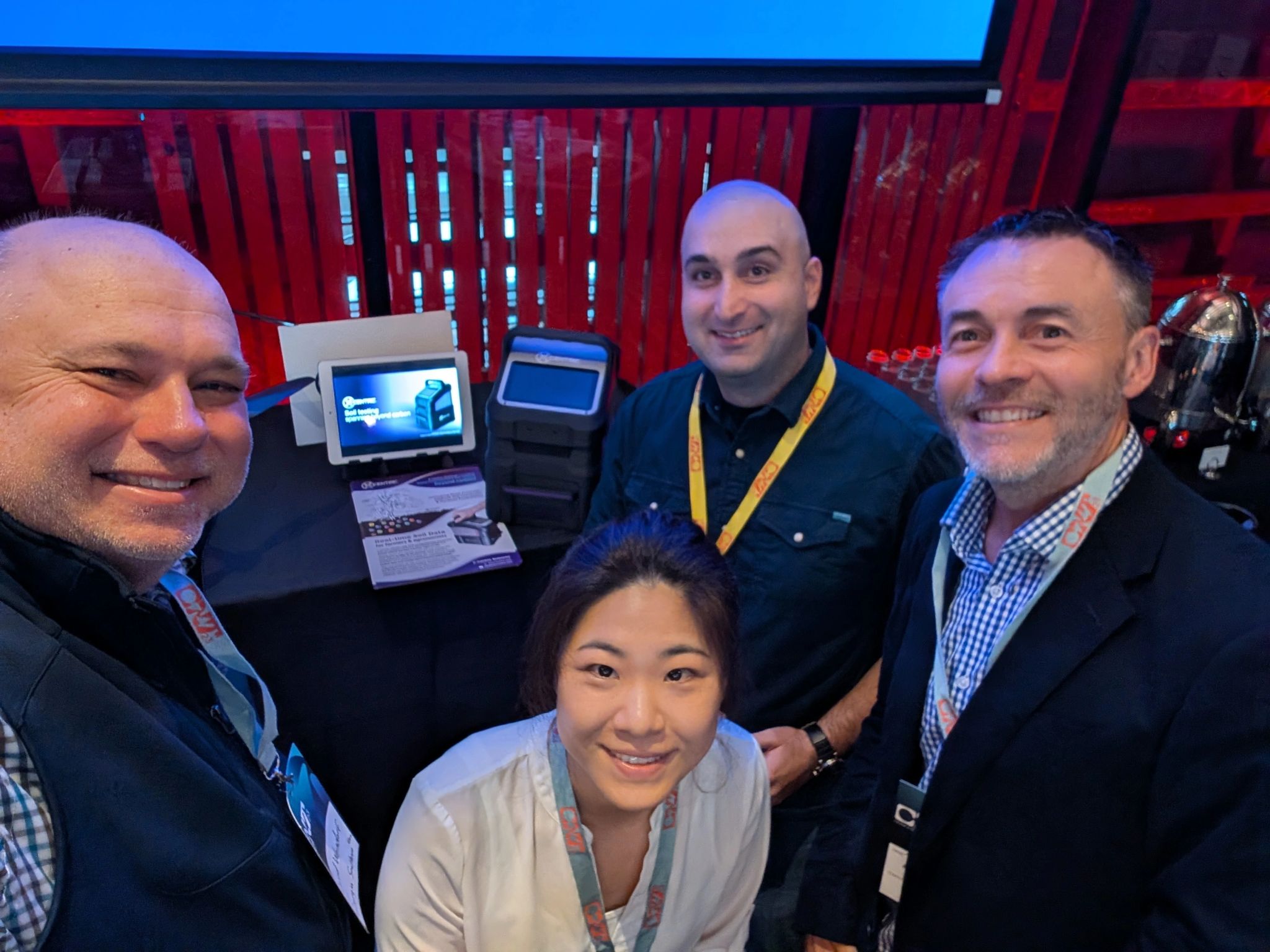 Four members of the X-Centric team