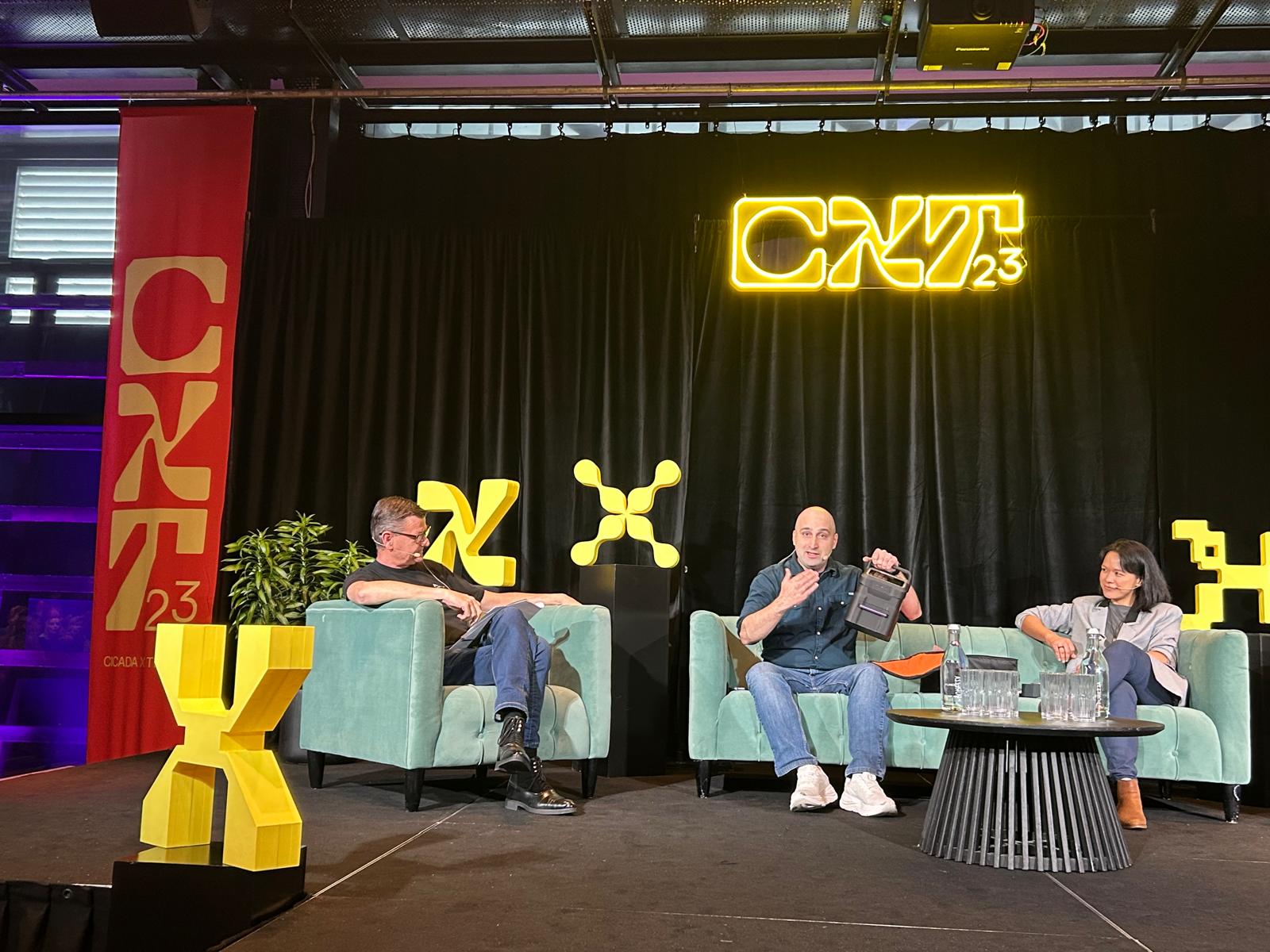 Dr Roozbeh Ravansari at the 2025 Cicada x Tech23 event in Sydney