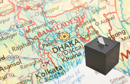 Map of Dhaka