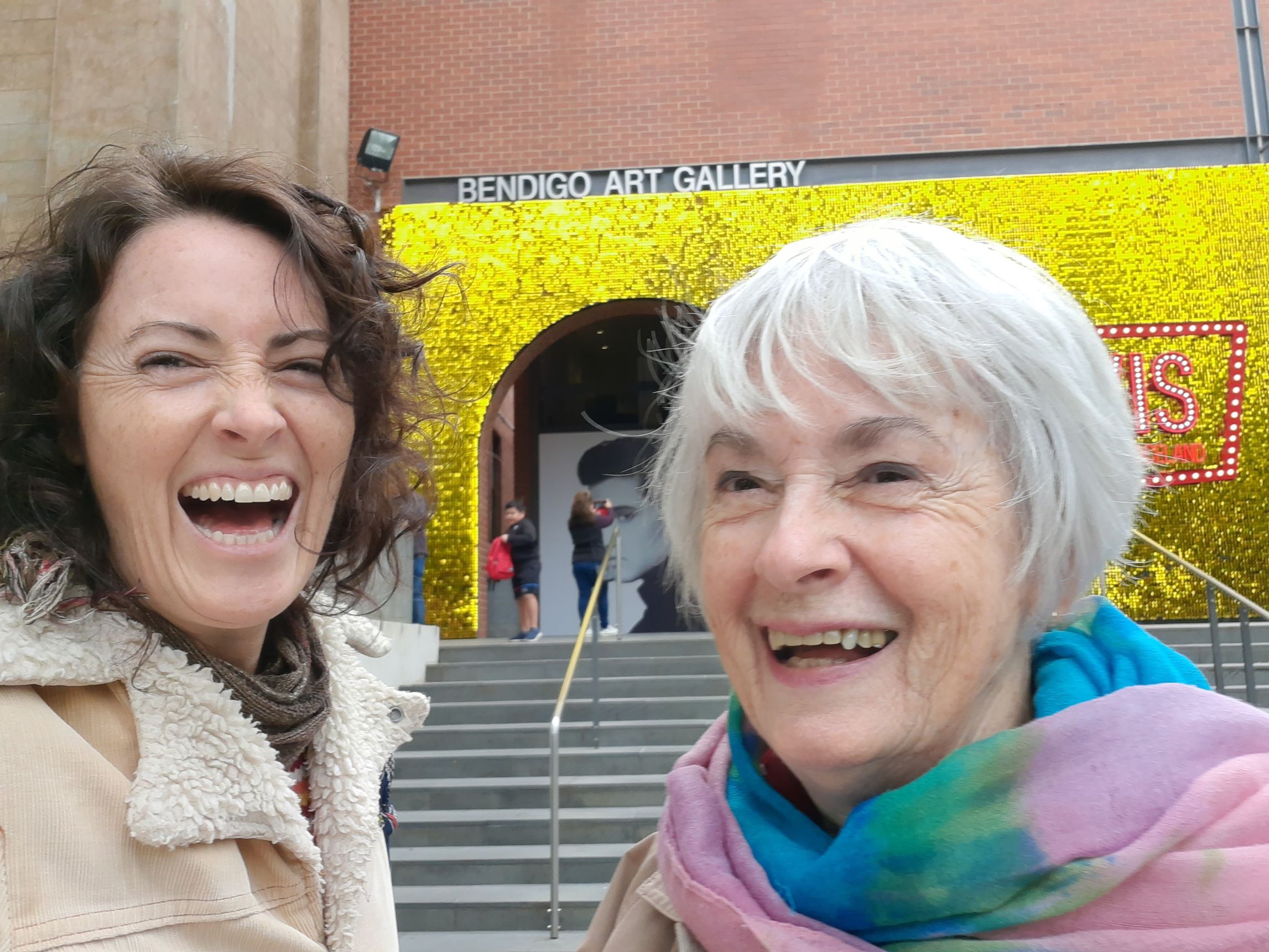 Francie and her mum, Sandra