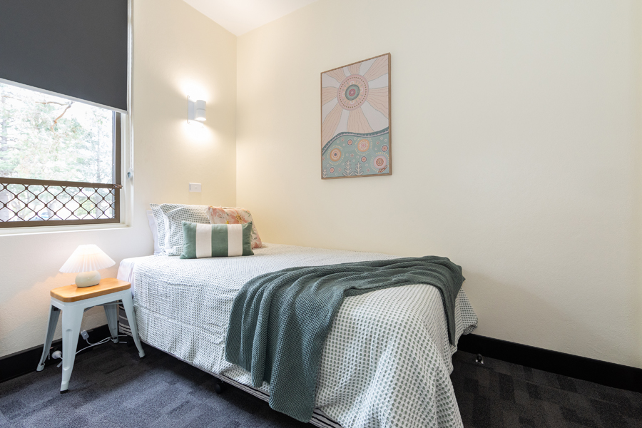 Robb College bedroom 