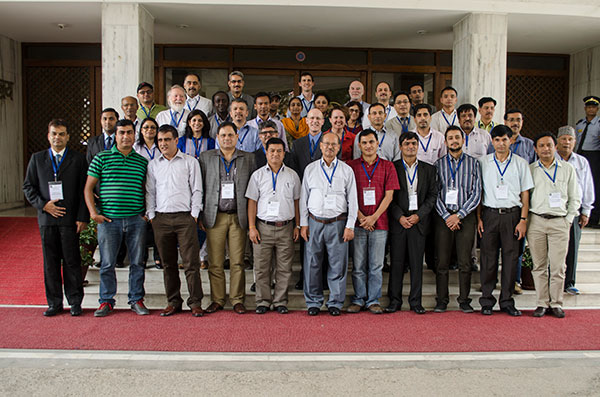Group photo of workshop participants in Nepal