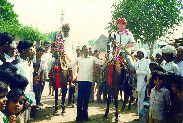 Ron Leng in the Punjab
