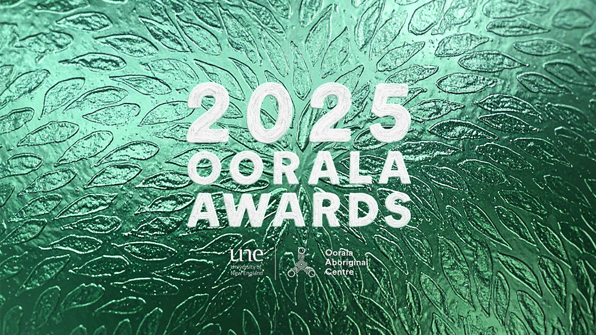 Oorala Awards on green background