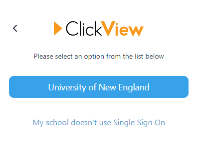 University of New England button