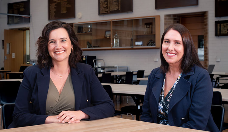 Tash Hawkins and Jane Schmude