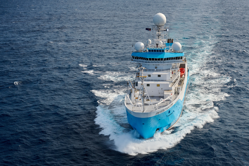 RV Investigator - credit CSIRO