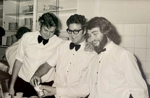 Bernie Coffey, Kim Craig and John Stuckey circa 1972