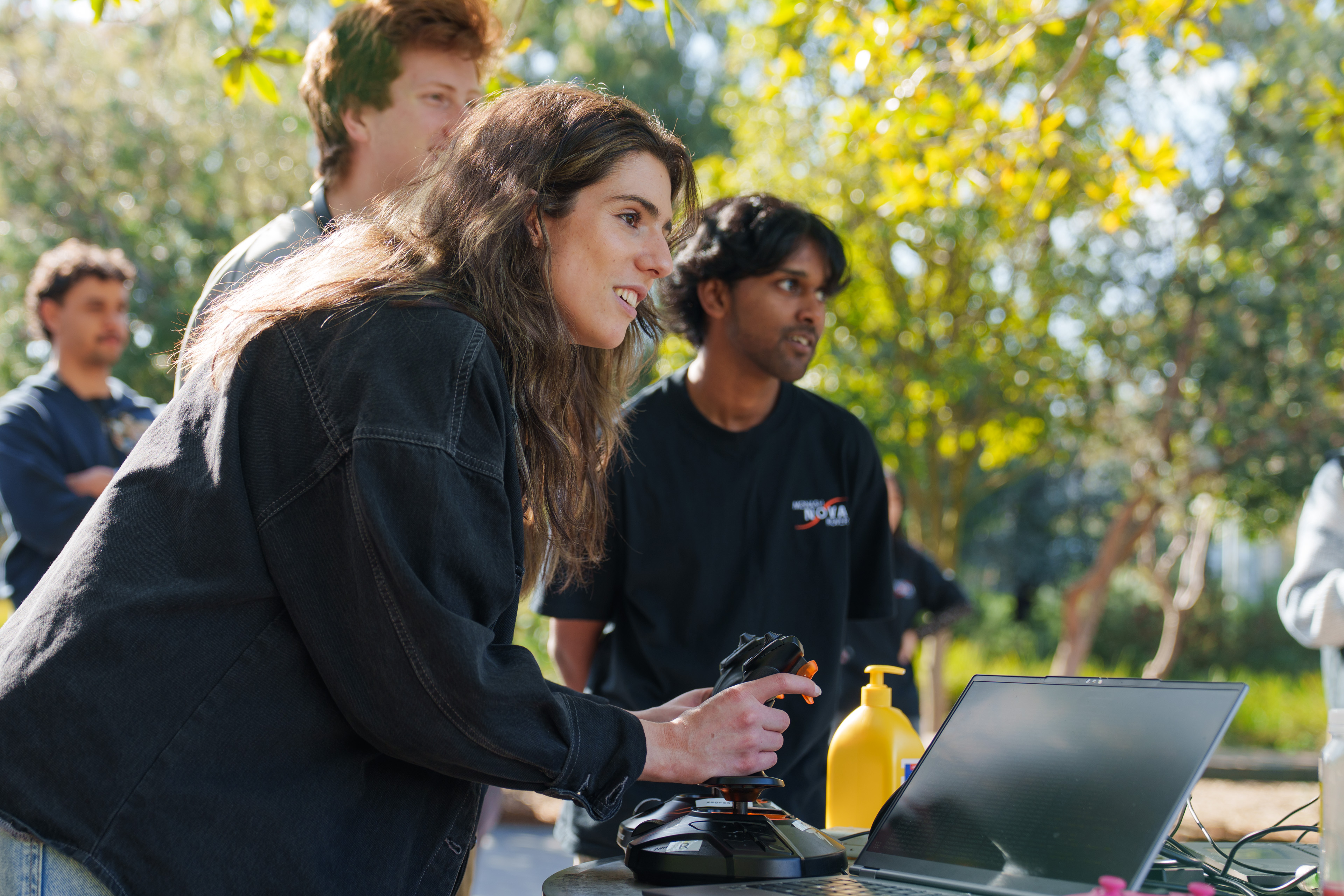 Jaimie at NISA's Space Bootcamp at Monash University