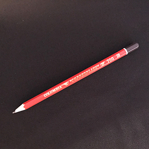 Plain graphite drawing pencil