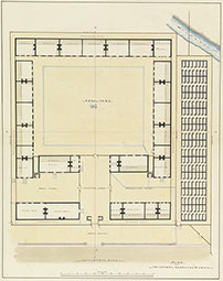 Port Arthur's prisoners' barracks,1836-56