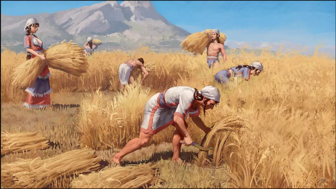 Image of people working in a field.
