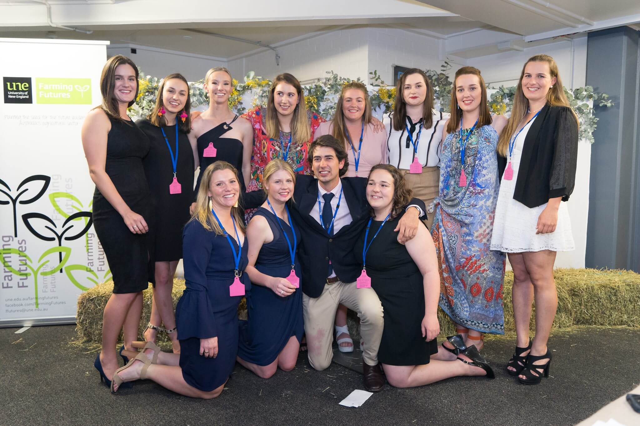 A group shot of Farming Futures committee 