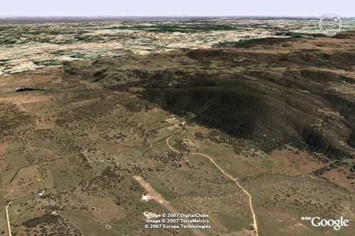 Aerial image of the Newholme field laboratory
