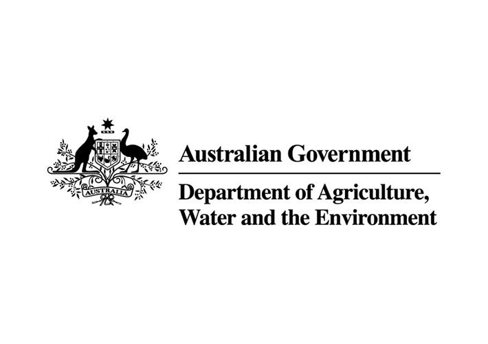 Department of Agriculture, Water and the Environment logo