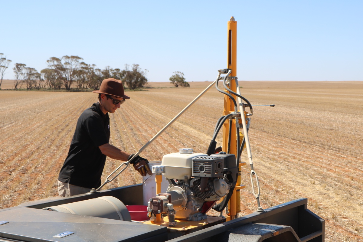 Sam Duncan soil testing