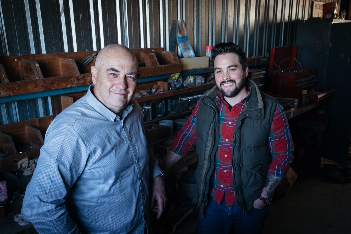 UNE rural crime experts, Associate Professor Glenn Porter and Dr Kyle Mulrooney.
