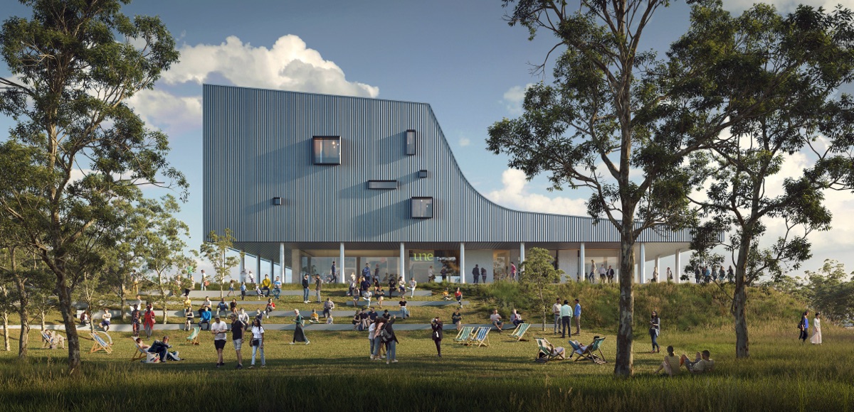 Conceptual model of UNE's future Tamworth Campus.
