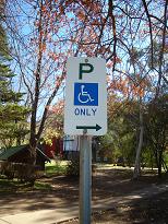 Disabled Parking Sign