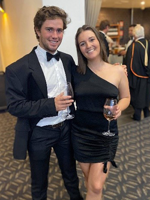 Sophie Harris and Henry Hickson