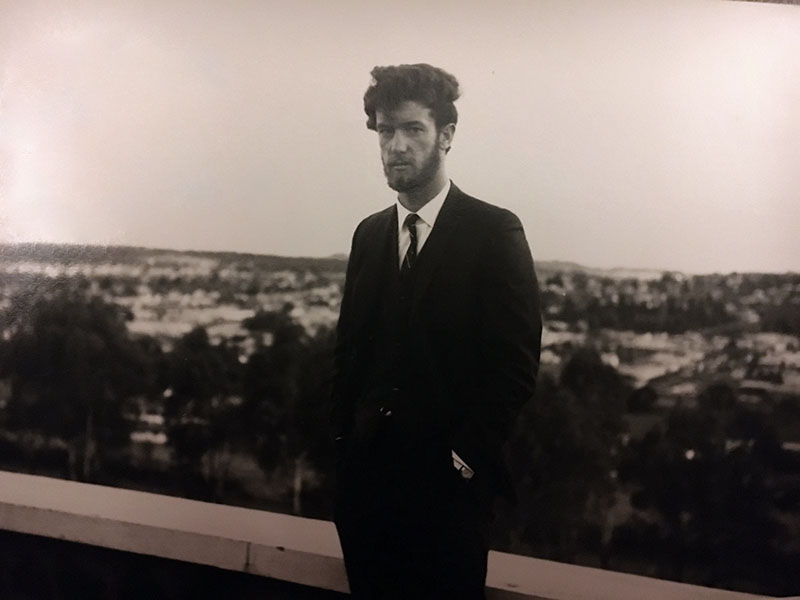 John Gillies at Armidale Lookout