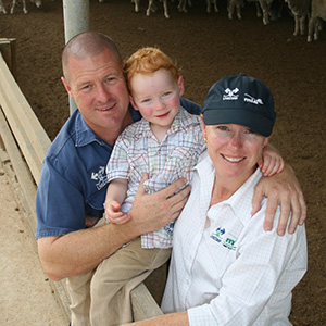 Peter, Tom and Sharon Dundon