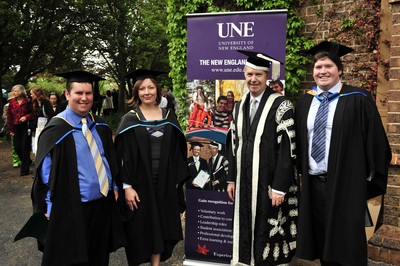 The Professions: Rohan Harrison, Alexis Henderson, Professor Alan Pettigrew and Craig Milton (11th October 2008).
