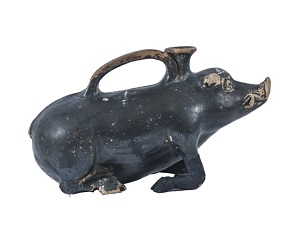Southern Italian Boar Askos - 5th century BC Boar Askos